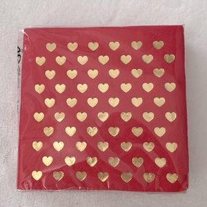 40 Napkins Heart Cocktail Valentine’s Day